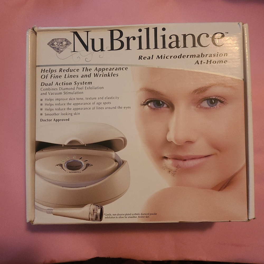 NuBrilliance Real Microdermabrasion At-Home System Kit.
